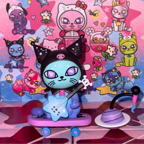 tokidoki Kuromi x Orbit Kitty: Galactic Cats x Hello Kitty & Friends Series - Picture 1 of 7